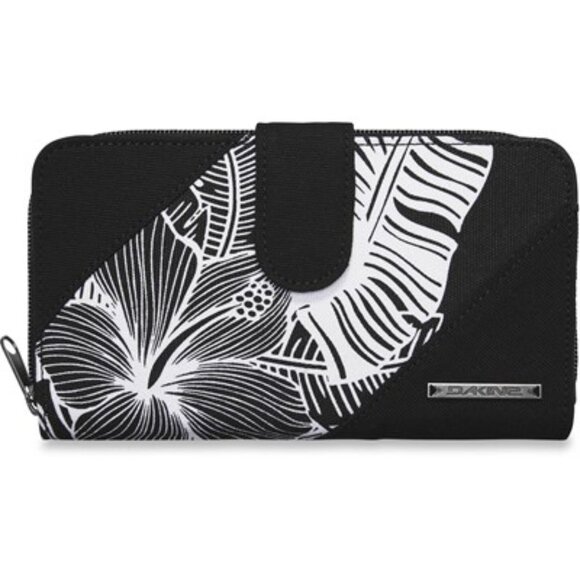 Dakine - Womens Faye Wallet, O/S, color black/white. - Picture 1 of 6